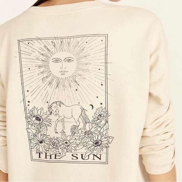 J. Crew Tops - J Crew Tarot Sun Sweatshirt
